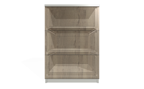 Bazinė spintelė su 1-8 stalčiais. 