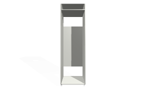 Kitchen Fridge Unit With Split Door. 