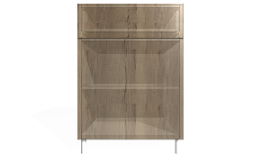 Bazinė spintelė su stalčiumi ir durelėmis. 